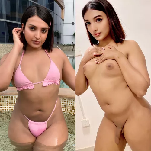 Look what I’m hiding under my panty