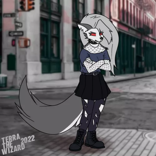 Loona fanart 🐺 [art be my, TerraTheWizard]