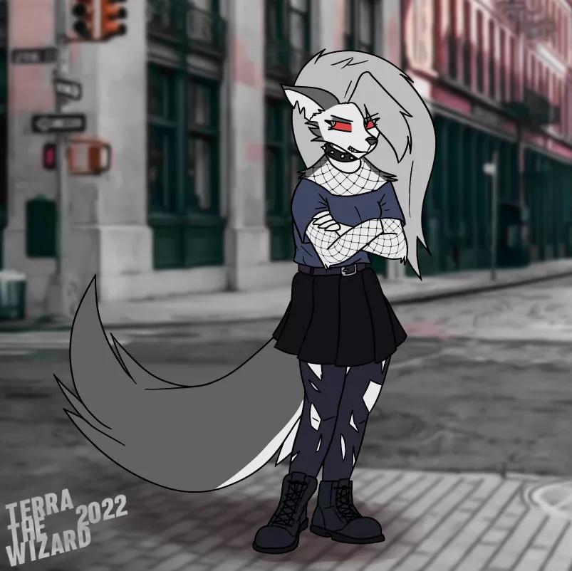 Loona fanart 🐺 [art be my, TerraTheWizard]