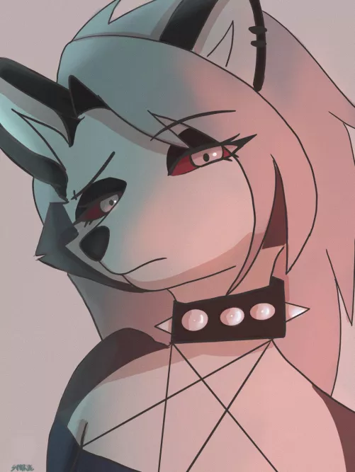 Loona from Helluva Boss (Art done by me, Comissions are open!)