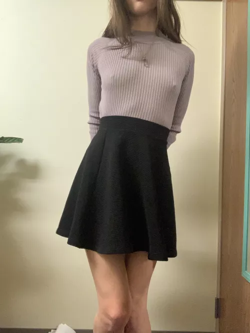 Love going braless in this outfit