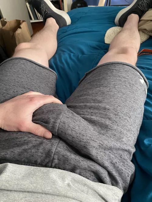 Love these new shorts. Wanna see whats underneath?