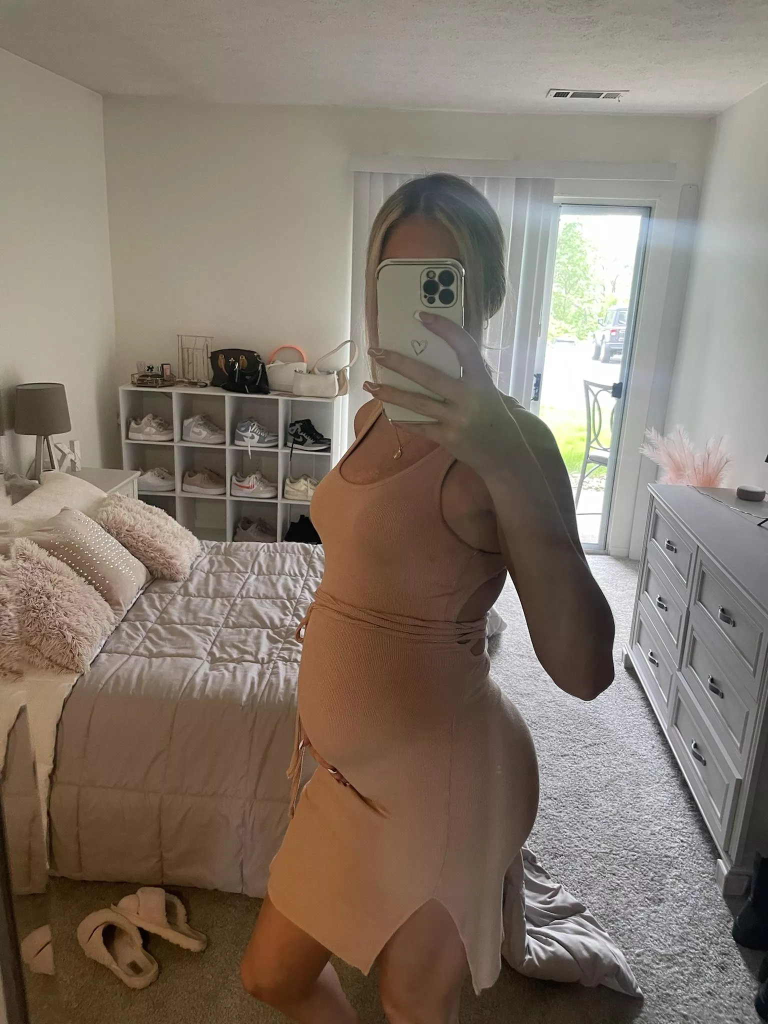 Love wearing dresses with my bump🥰