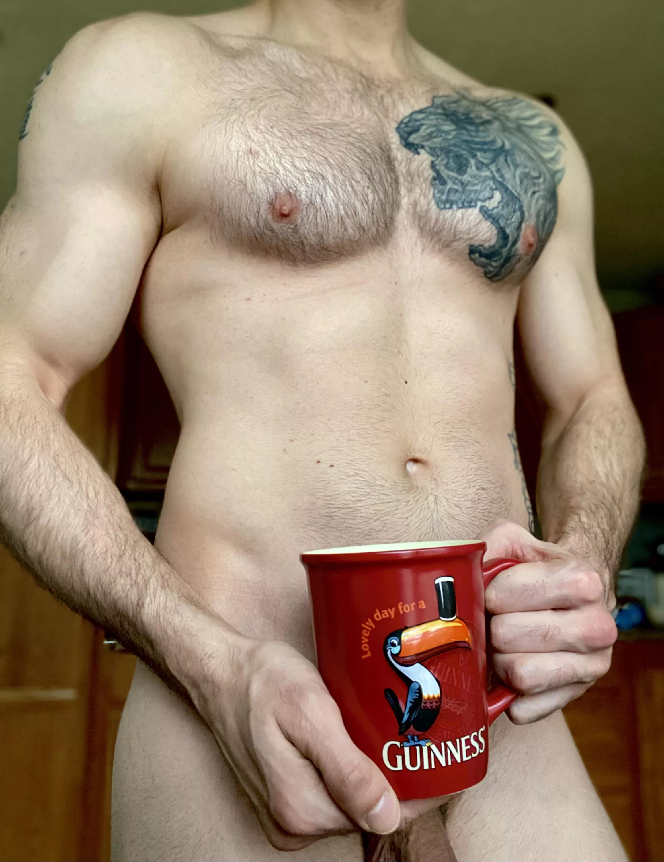 Lovely day for a Guinness (But it’s just coffee rn, promise)