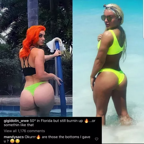 Luckiest bikini bottoms 🥵🤤