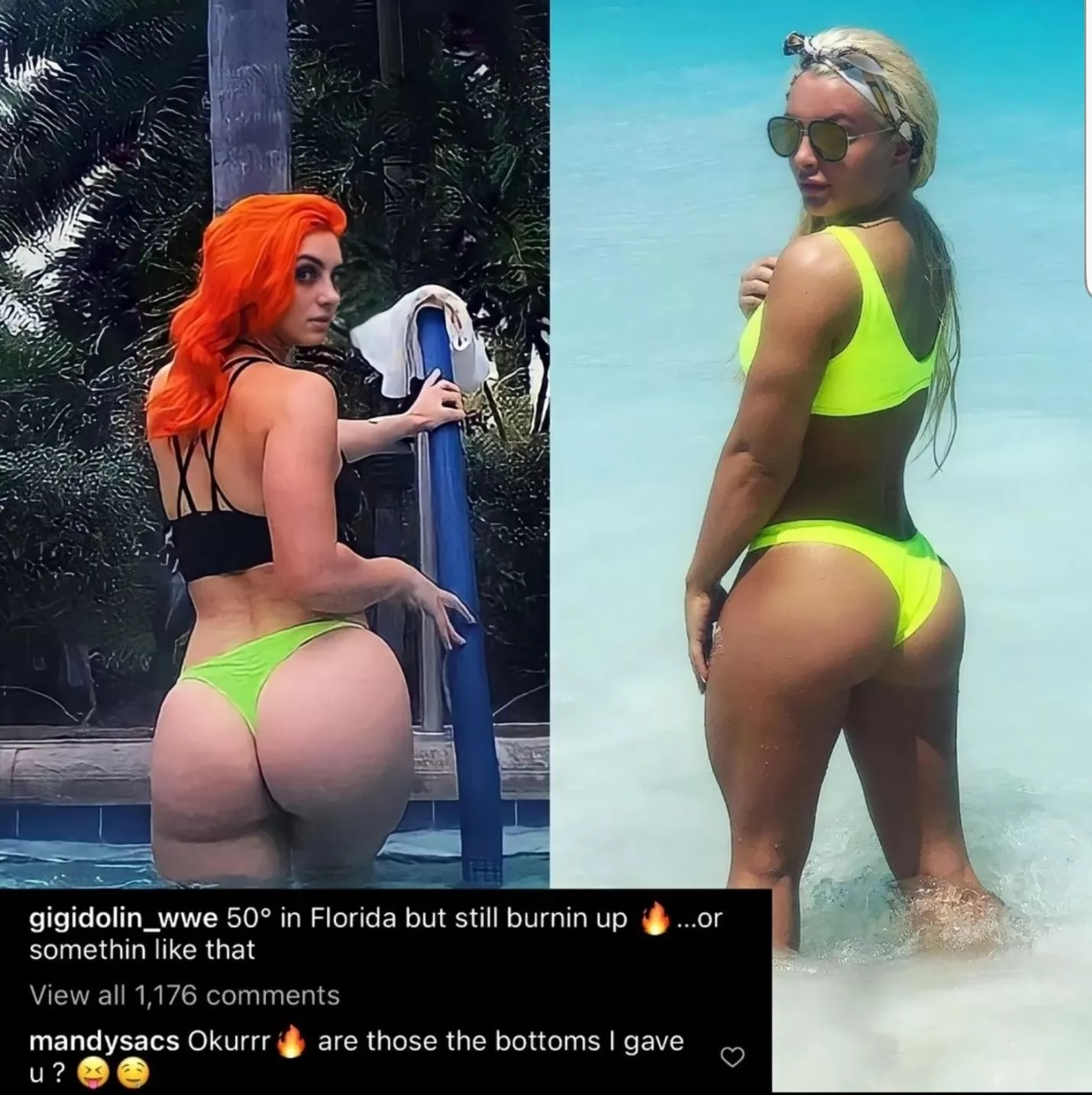 Luckiest bikini bottoms 🥵🤤