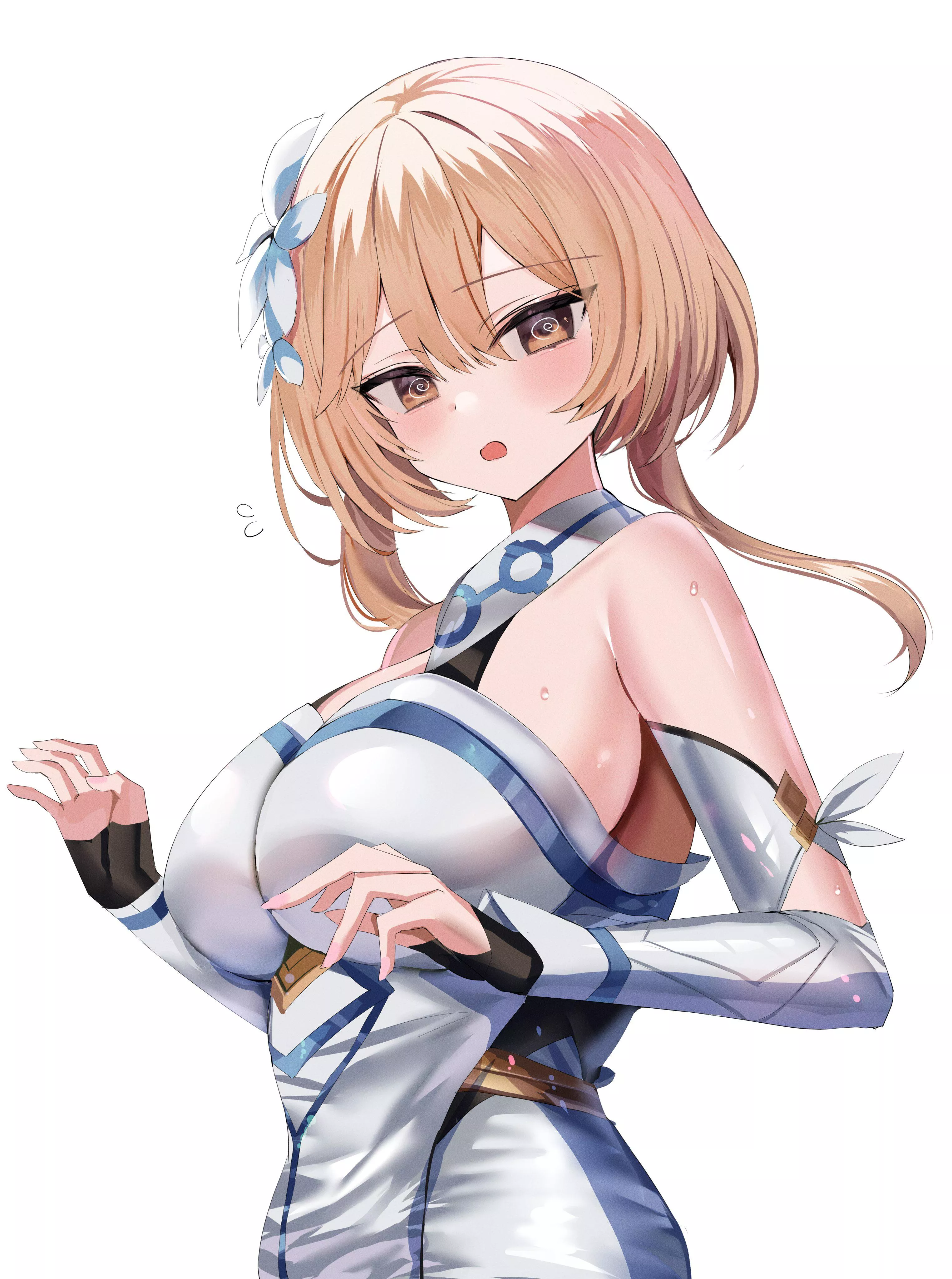 Lumine After She’s Complimented For Her Large Rack