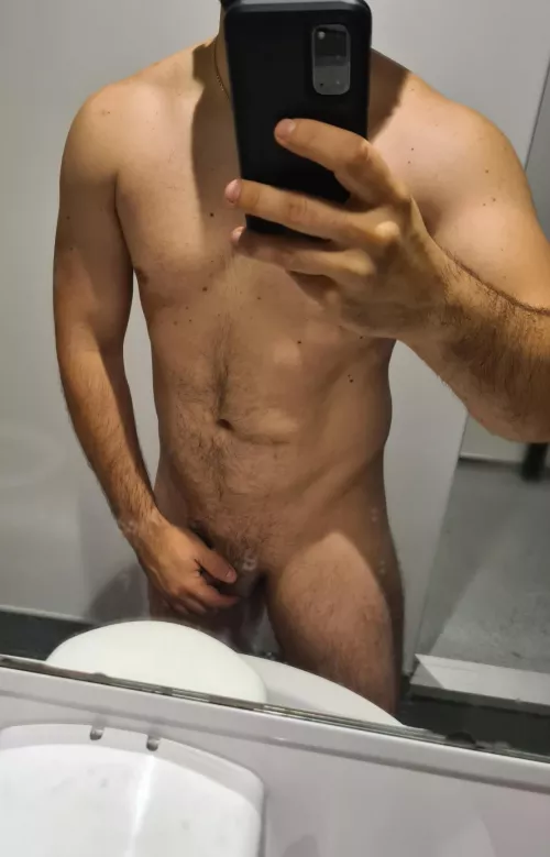 [M] cheeky pic after a gym session! what you think?
