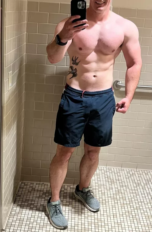 [M] had a great workout