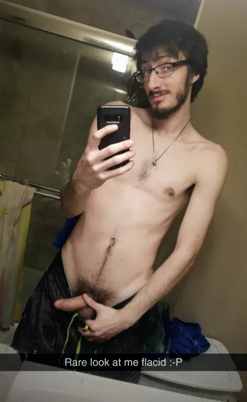 (M27 bi) I don't post it often , but have a rare look of me flaccid