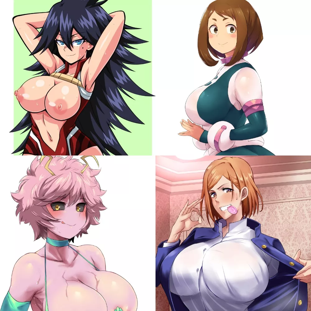 [M4F] Can someone do a rp with me as one of these girls, DM me!(You will be the female!) add my discord!: Enji#9935 | Bring scenarios and females preferred!