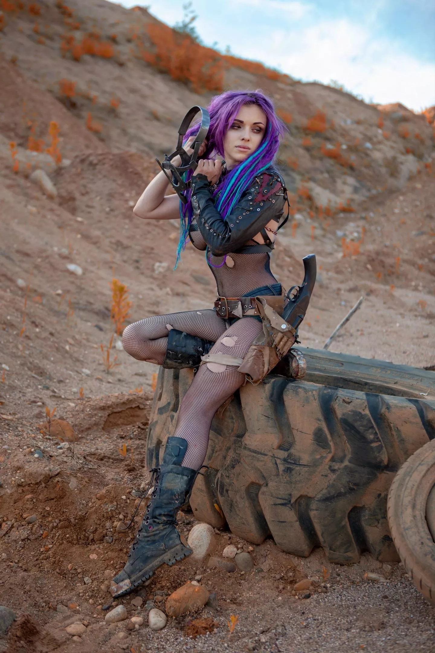 Mad Max inspired raider by Octokuro