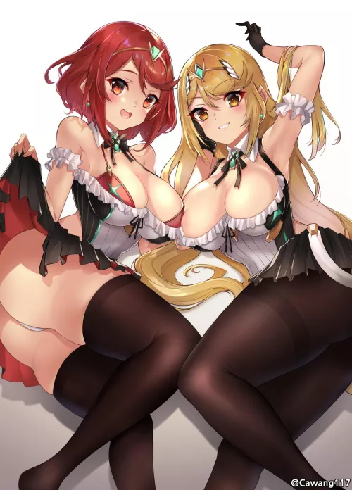 Maid Pyra & Mythra (Cawang)