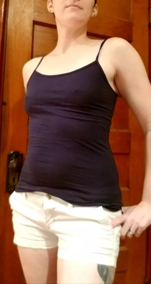 Maybe I need a sweater to hide my cold nips out tonight