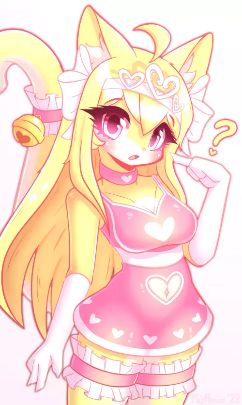 Me..? 💛 (Art by me: @fluffeve on Twitter)