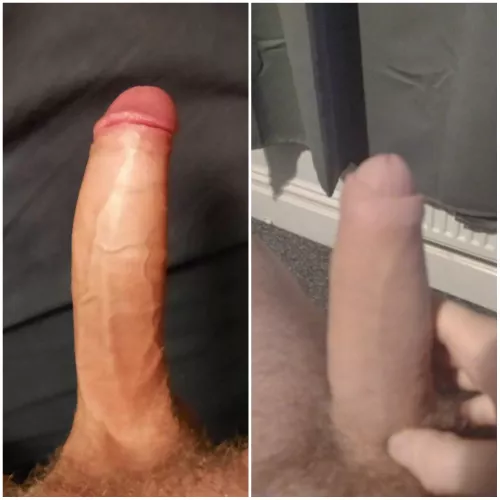 Me vs. @CHAELp4p1 compared 😁 He was so sure that he's bigger