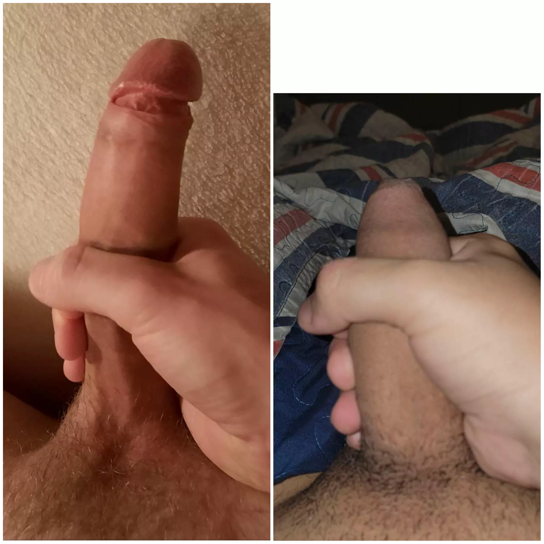 Me vs. @Cokxballs compared 😁 I have enough lenght for two hands, he definitely doesn't