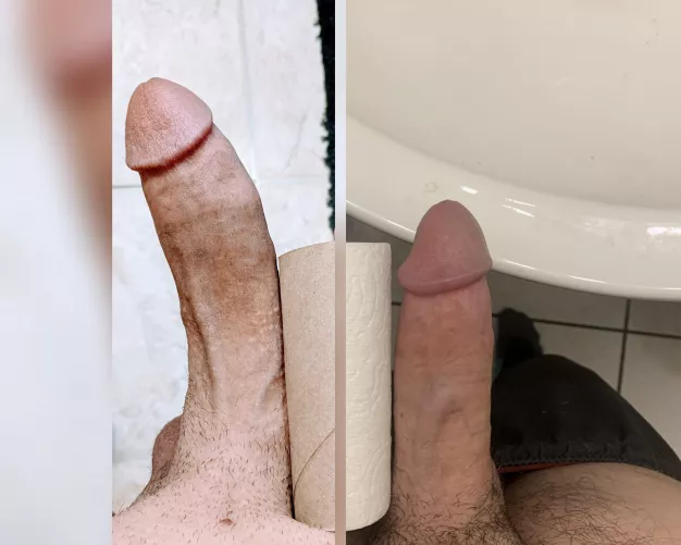 me vs random Redditor. I'm on the left this time :)