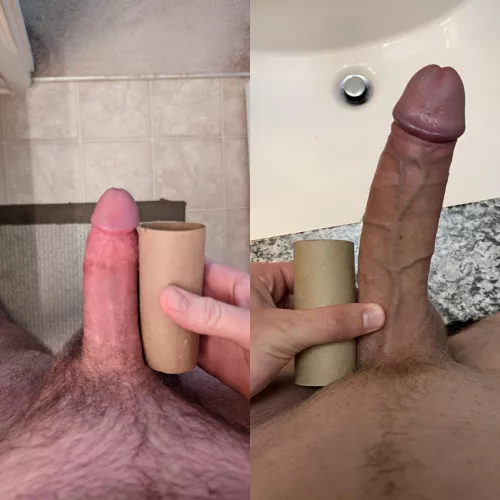 me vs rust-85 on the right 😳