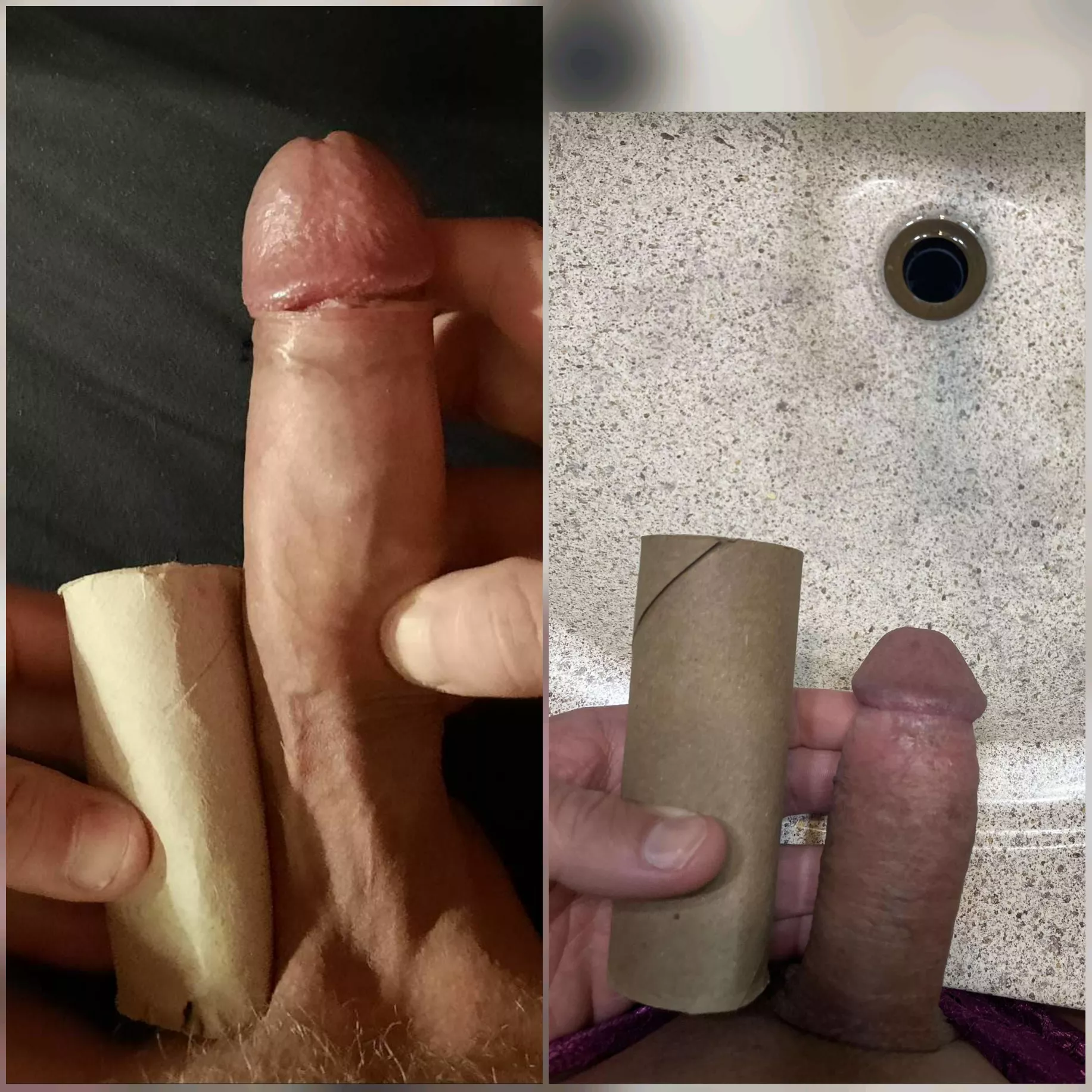 Me vs. u/cbish199 compared 😁 The difference is enormous, I'm on the left