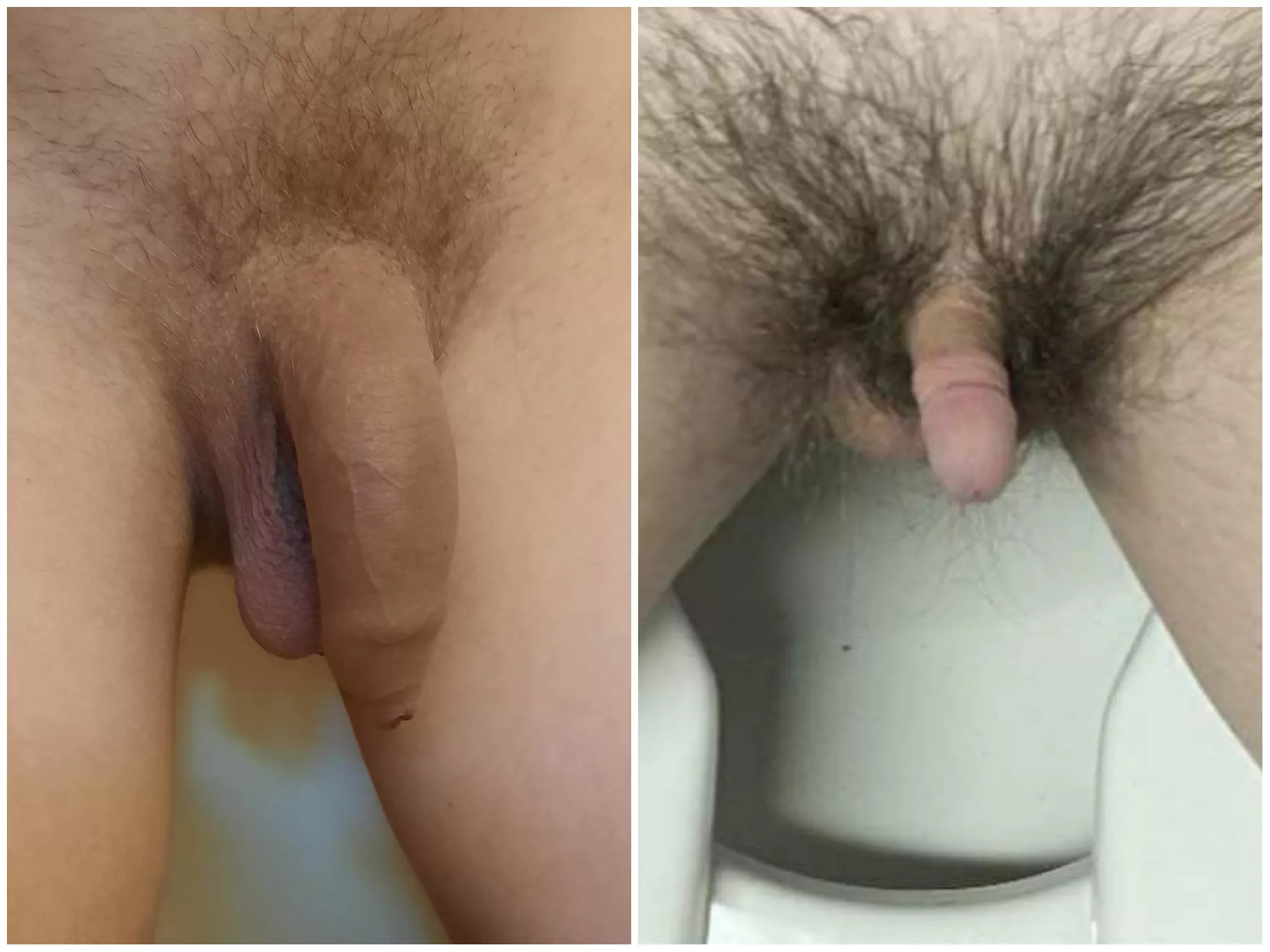 Me vs. u/Pure_Attention_9103 compared soft 😁 He has a real micropenis right there