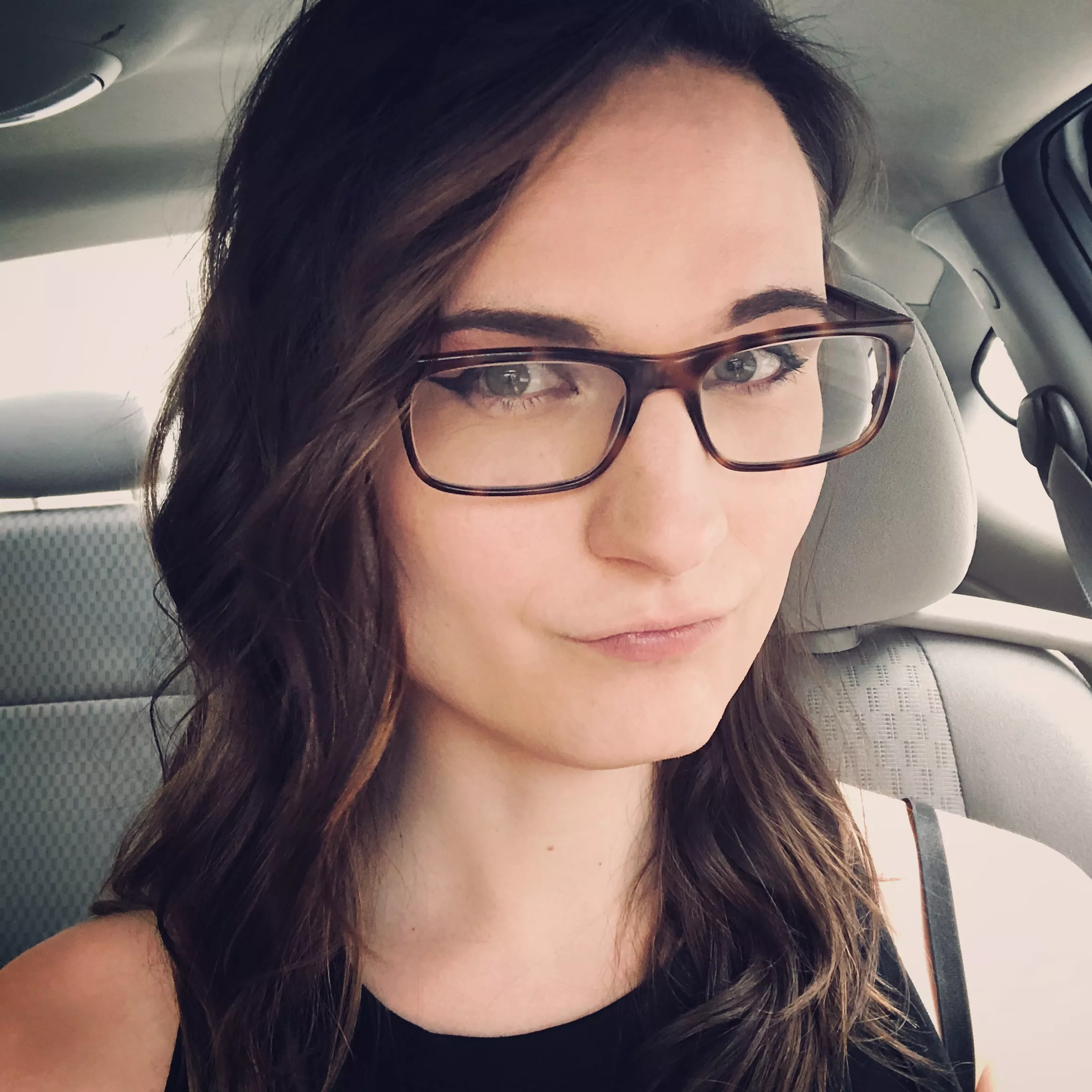 Me with my hair done