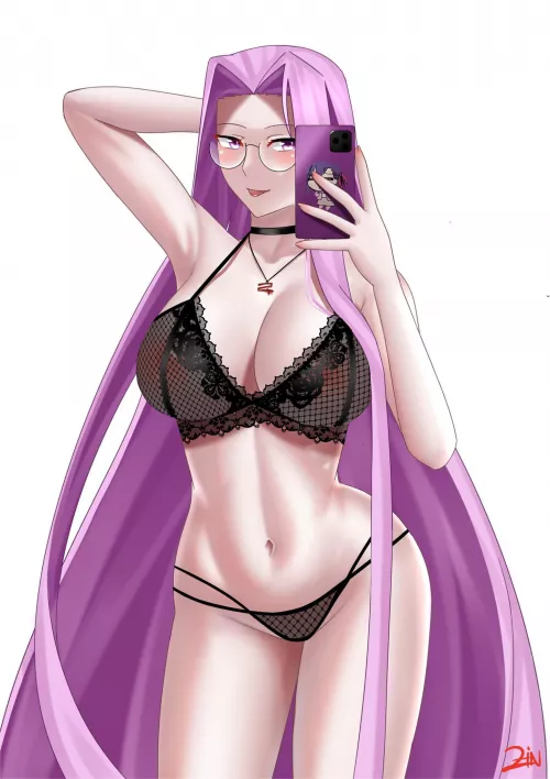 Medusa takes a selfie (zanfian) [Fate/Stay Night]
