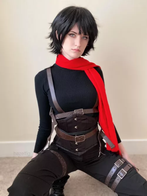 Mikasa cosplay by HazelFig