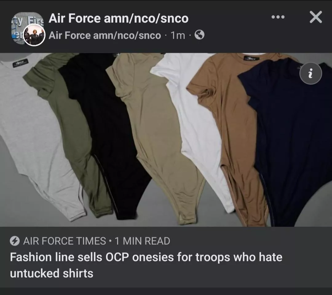 military ABDLs where yall at?