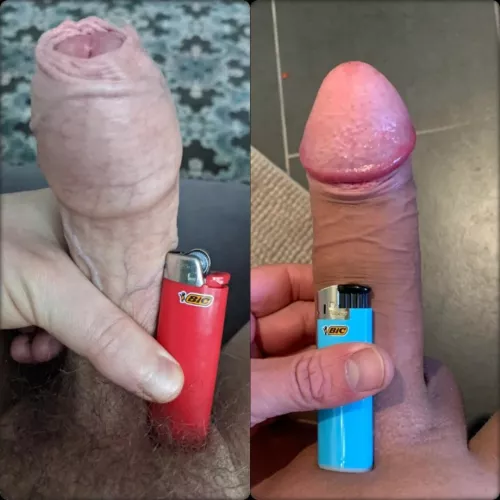 Mine (on the left) vs danishguy1981. Who's got the hottest one?