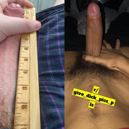 Mine vs r/give_dick_pics_pls. Who wins? (Make sure to DM him your cocks 😉)