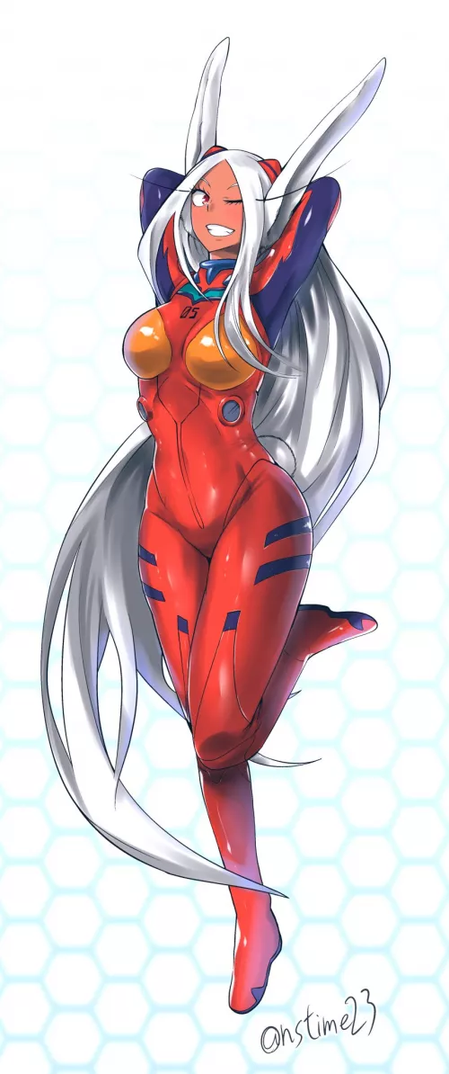 Mirko Plugsuit Stretch (Nstime23) [My Hero Academia]