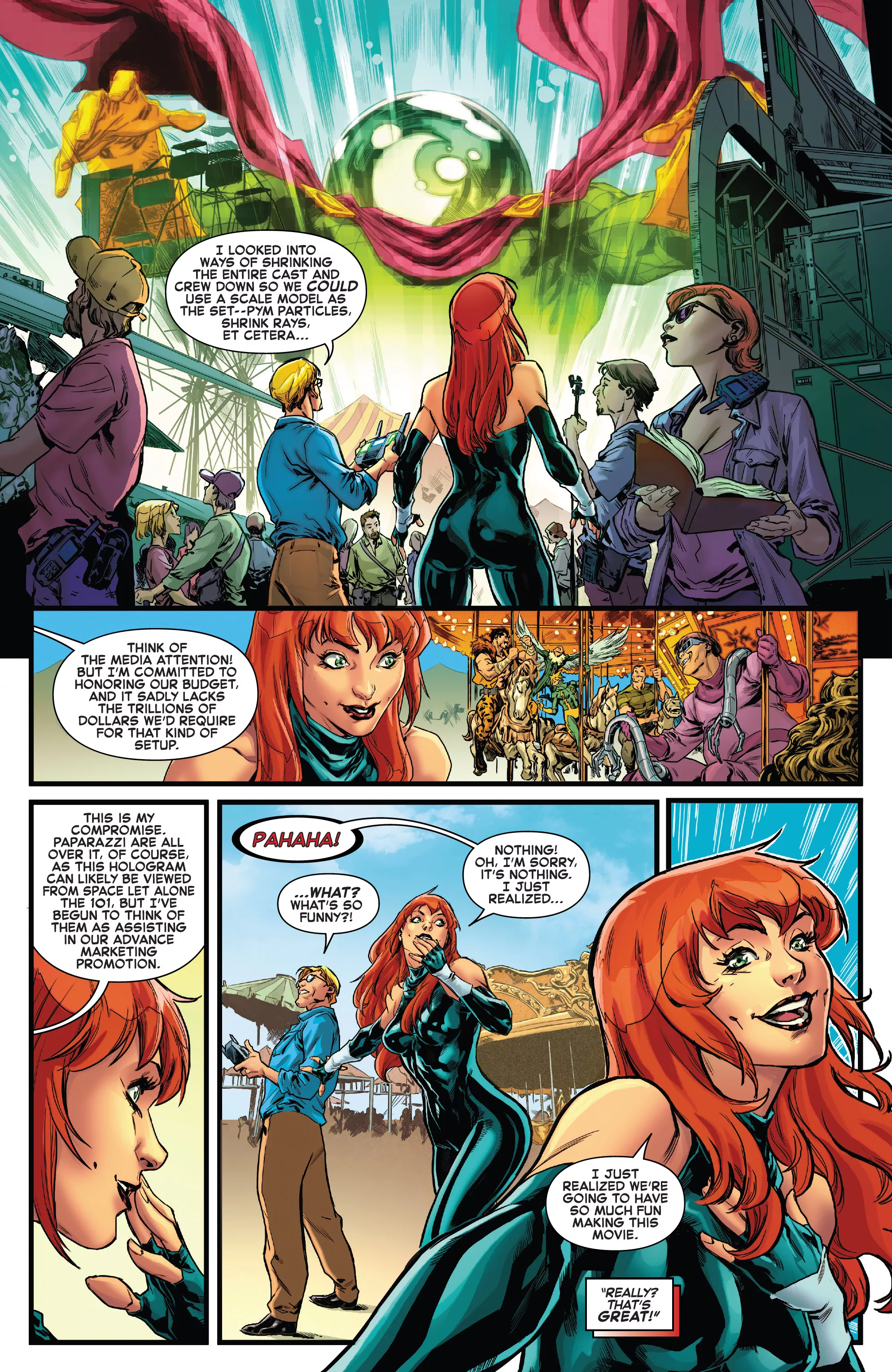 MJ looks great in a skintight outfit [The Amazing Mary Jane #01][2019]