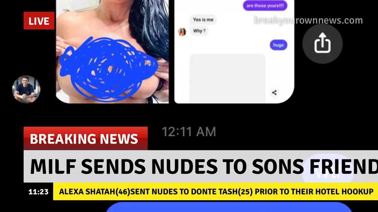 Mom making the news after whoring around with my friend