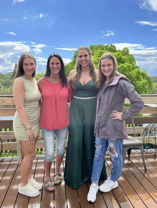 Mommy and her daughters