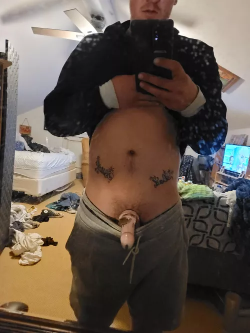 Mommy keeps me locked! (sorry for the messy room)