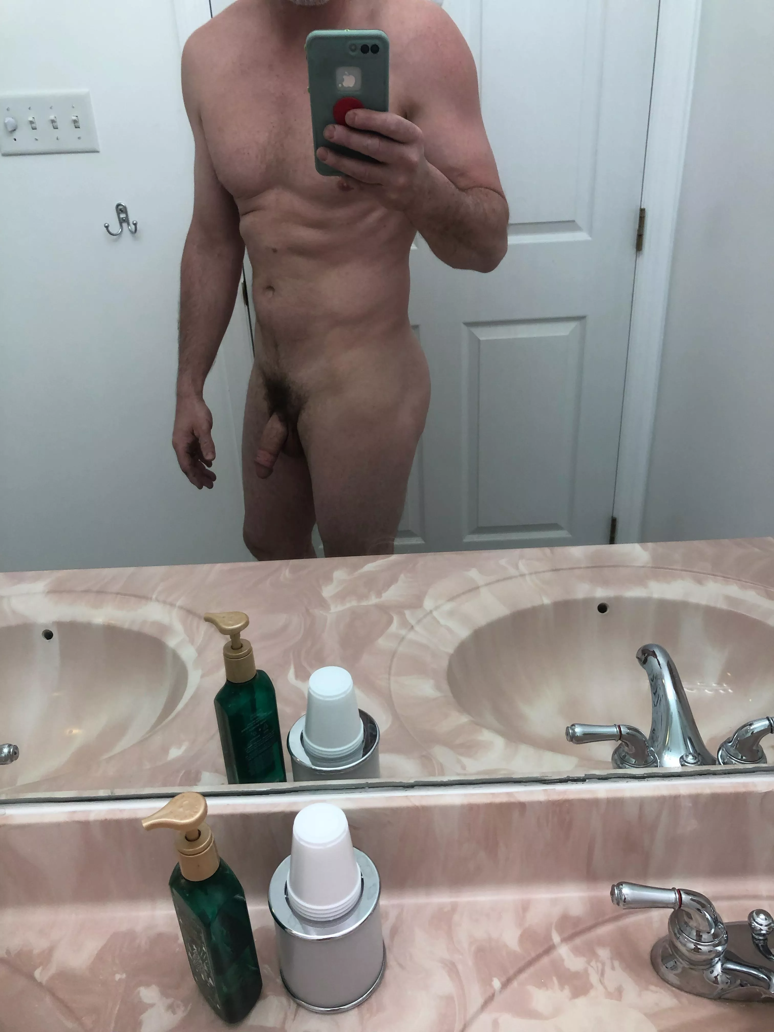 Monday and feeling the weekend of eating to much junk food!! (M/47/190/5’11”)