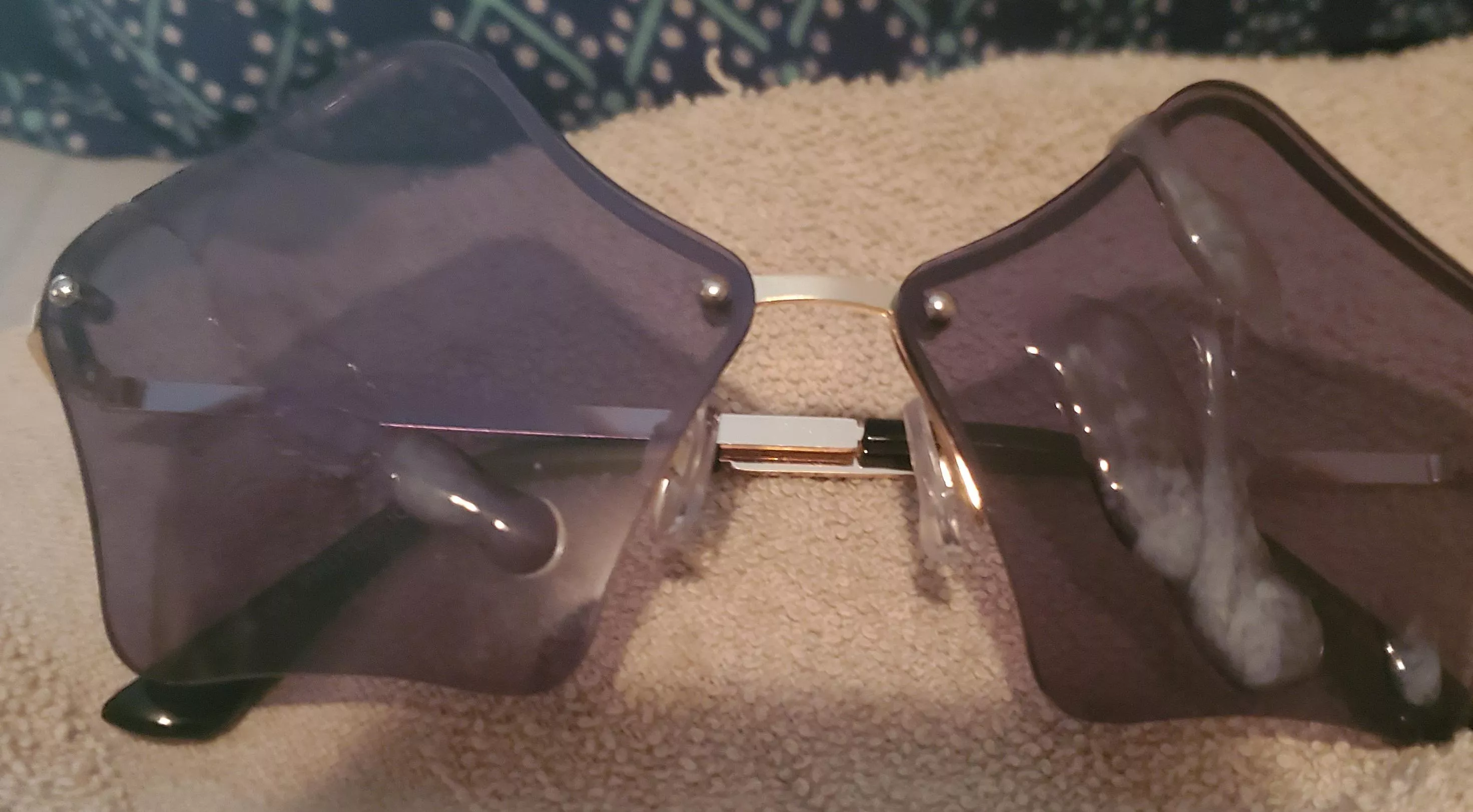 more Cum on my Wifes glasses