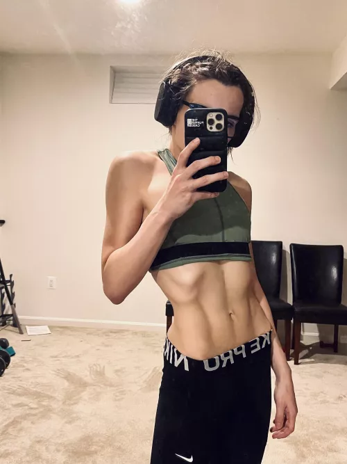 Morning workout smashed