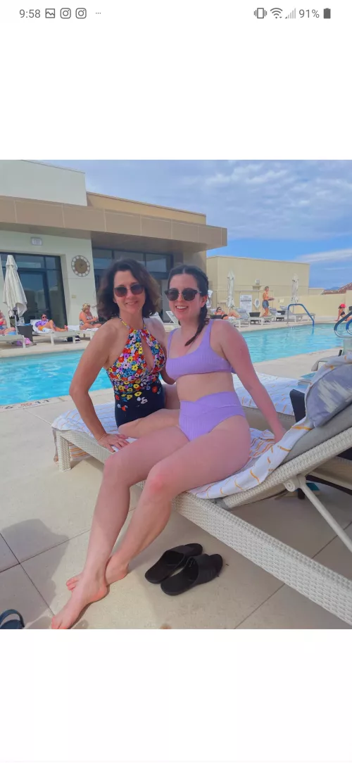 Mother and her college daughter