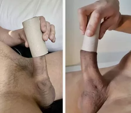 [m]Same tp roll size(6”), midway down shaft.. which would u choose? 😎