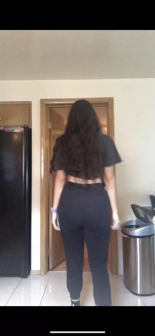 My ass from behind