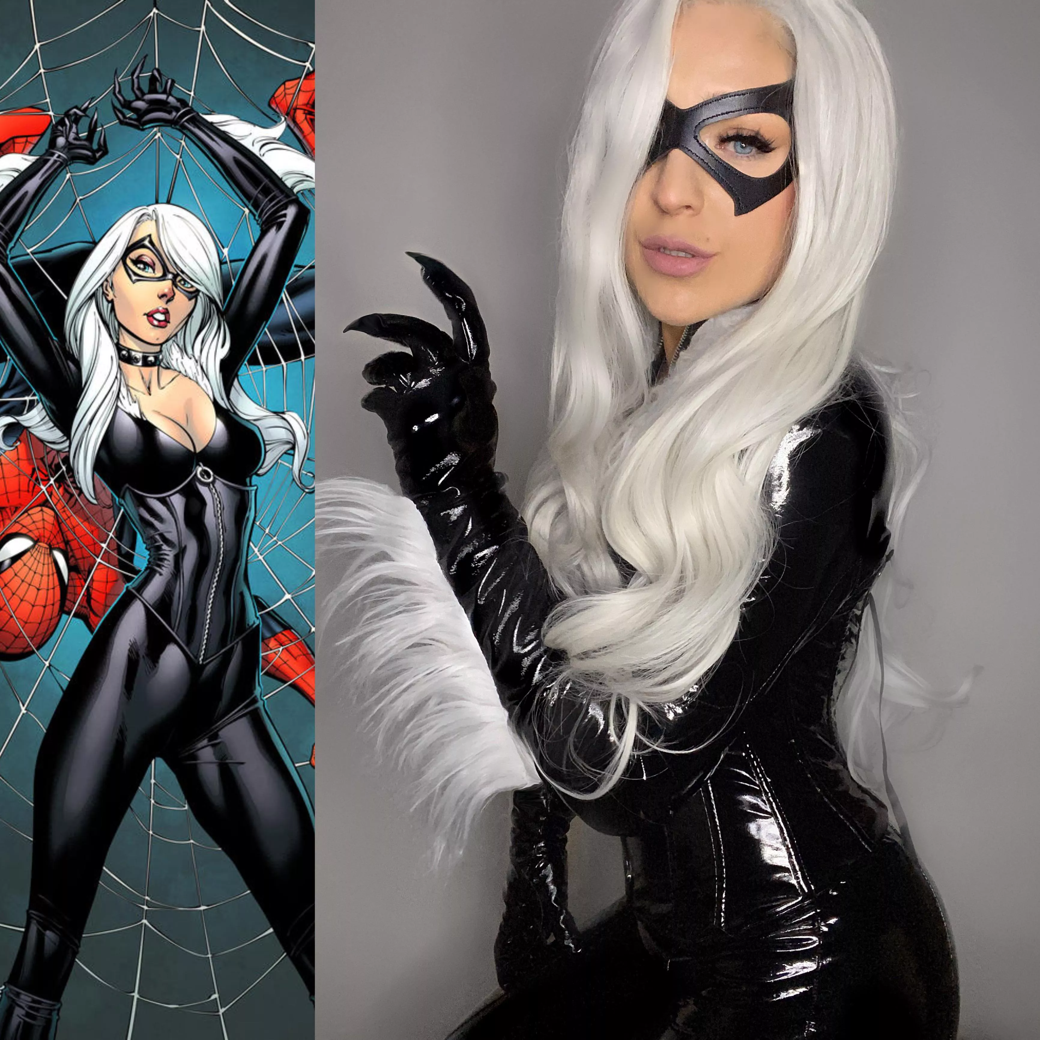 My Black Cat Cosplay :) Made the suit myself so I am a bit proud [self]
