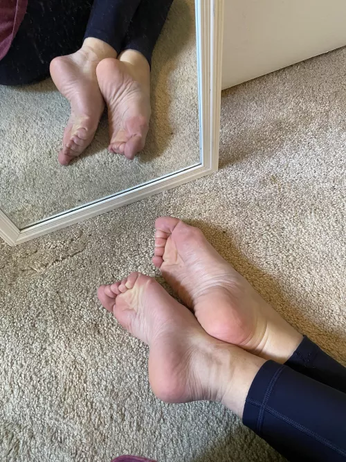My boyfriend isn’t into feet like me so I am posting on here to show them off to the ones that will appreciate them!