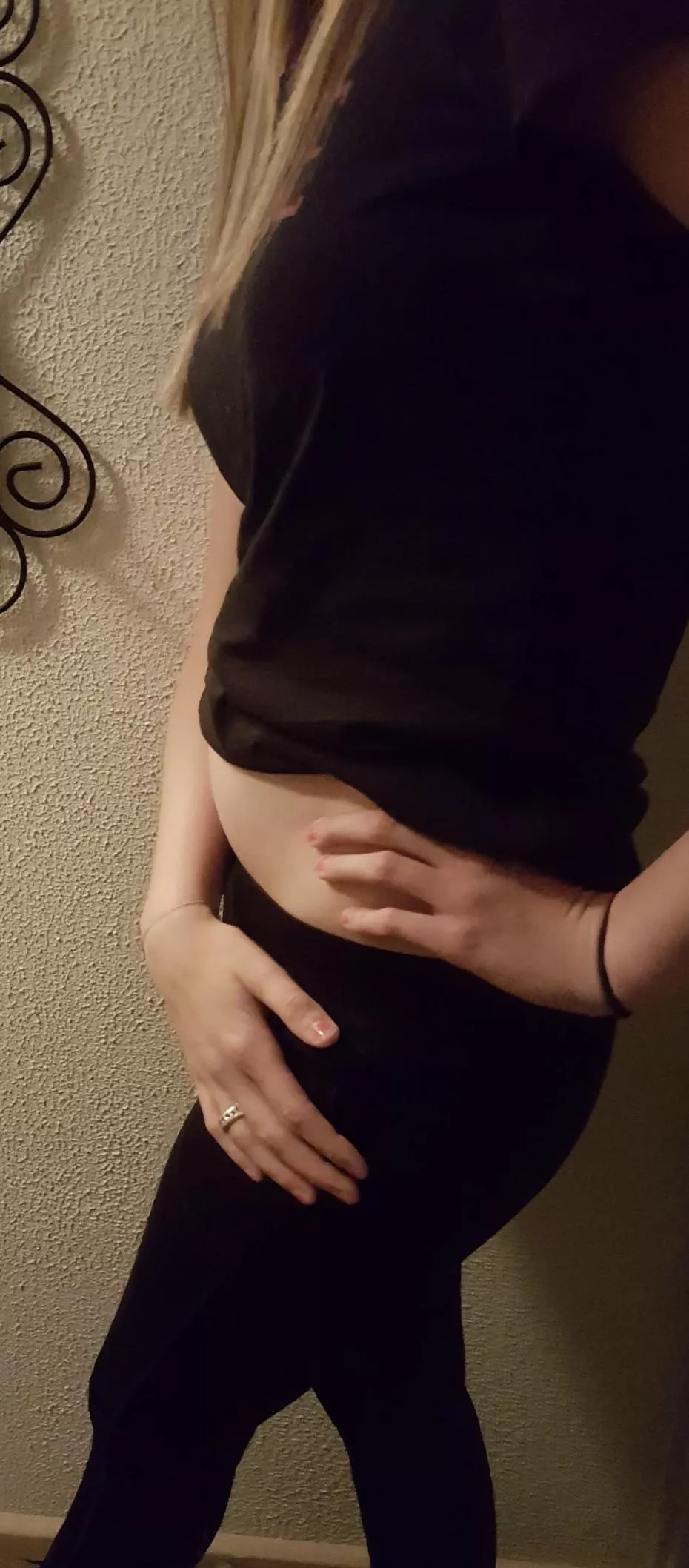 My boyfriend stuffed me well today🥵