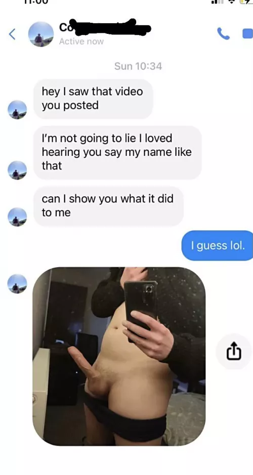 My brother confessed that he’s subscribed to my OnlyFans. I posted a hot video and mentioned his name in it and this was his response.