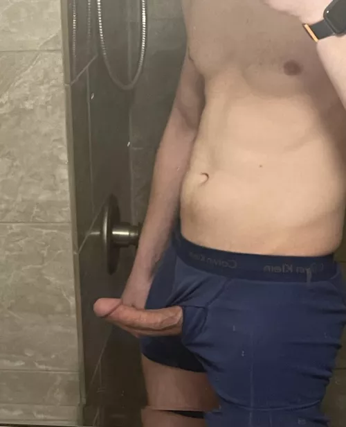 My cock want to come out and say hello