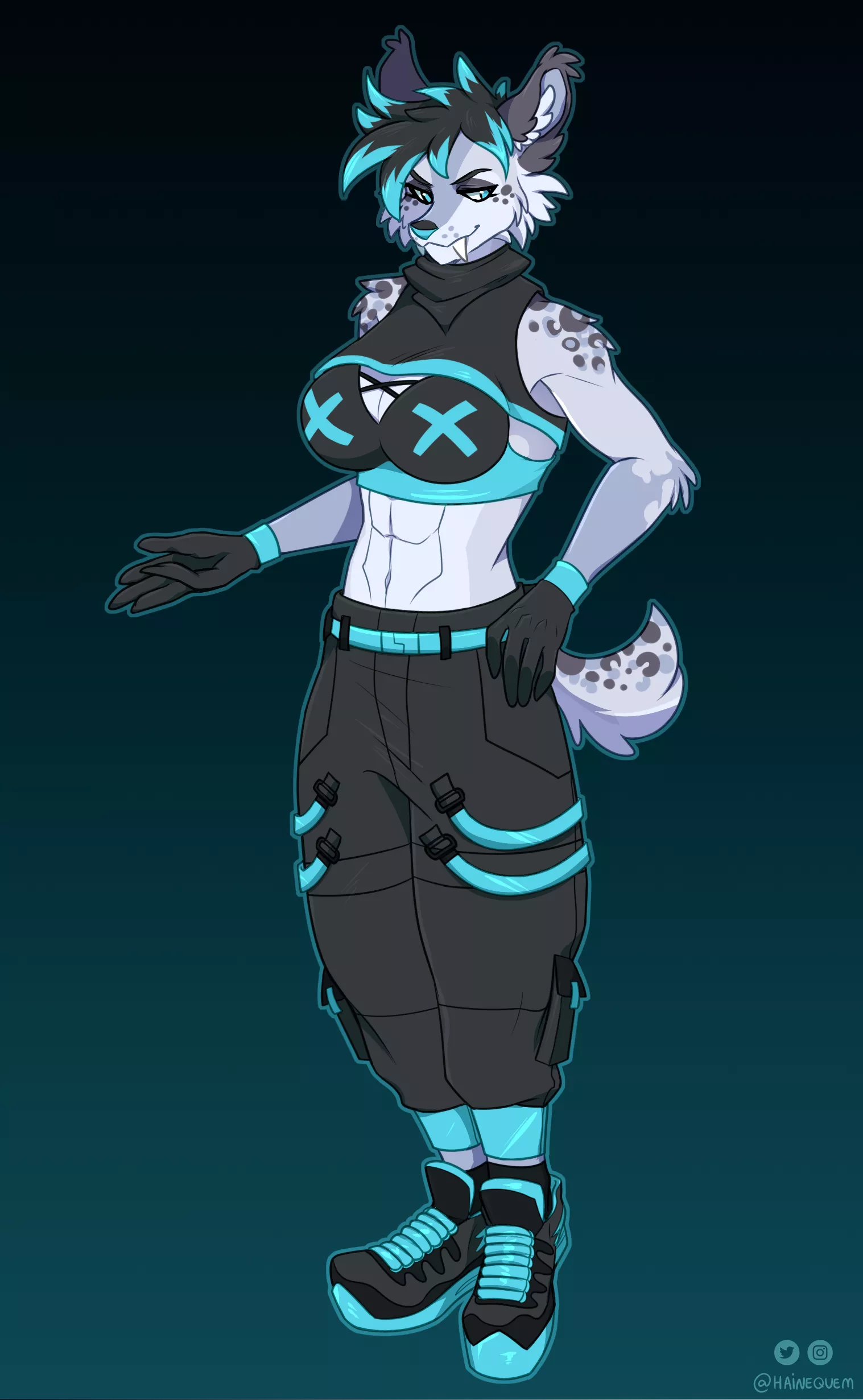 My Cyberpunk inspired Saber by Hai! (Hai#4947 on Discord)