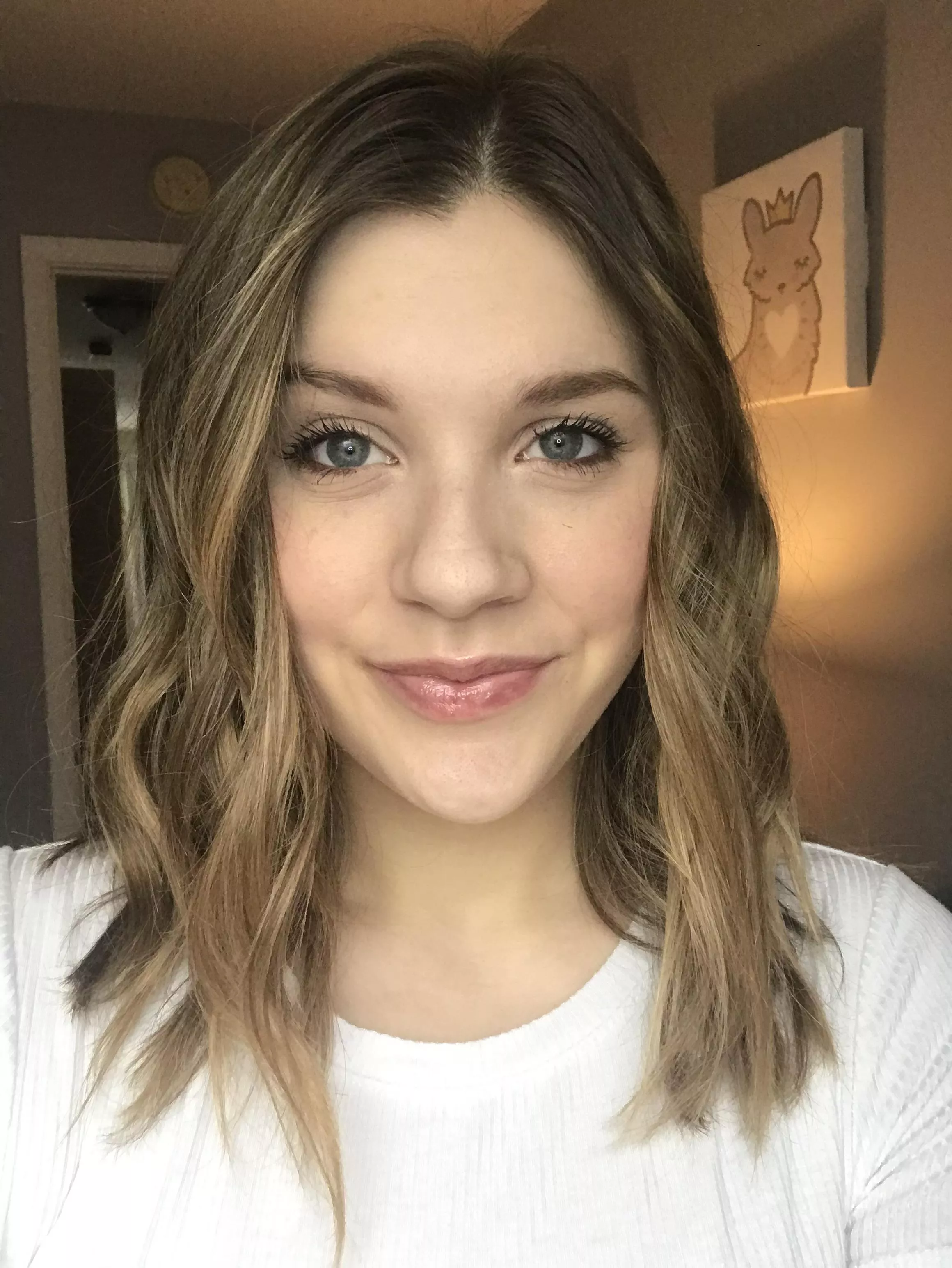 My face may not be symmetrical but.. ❤️