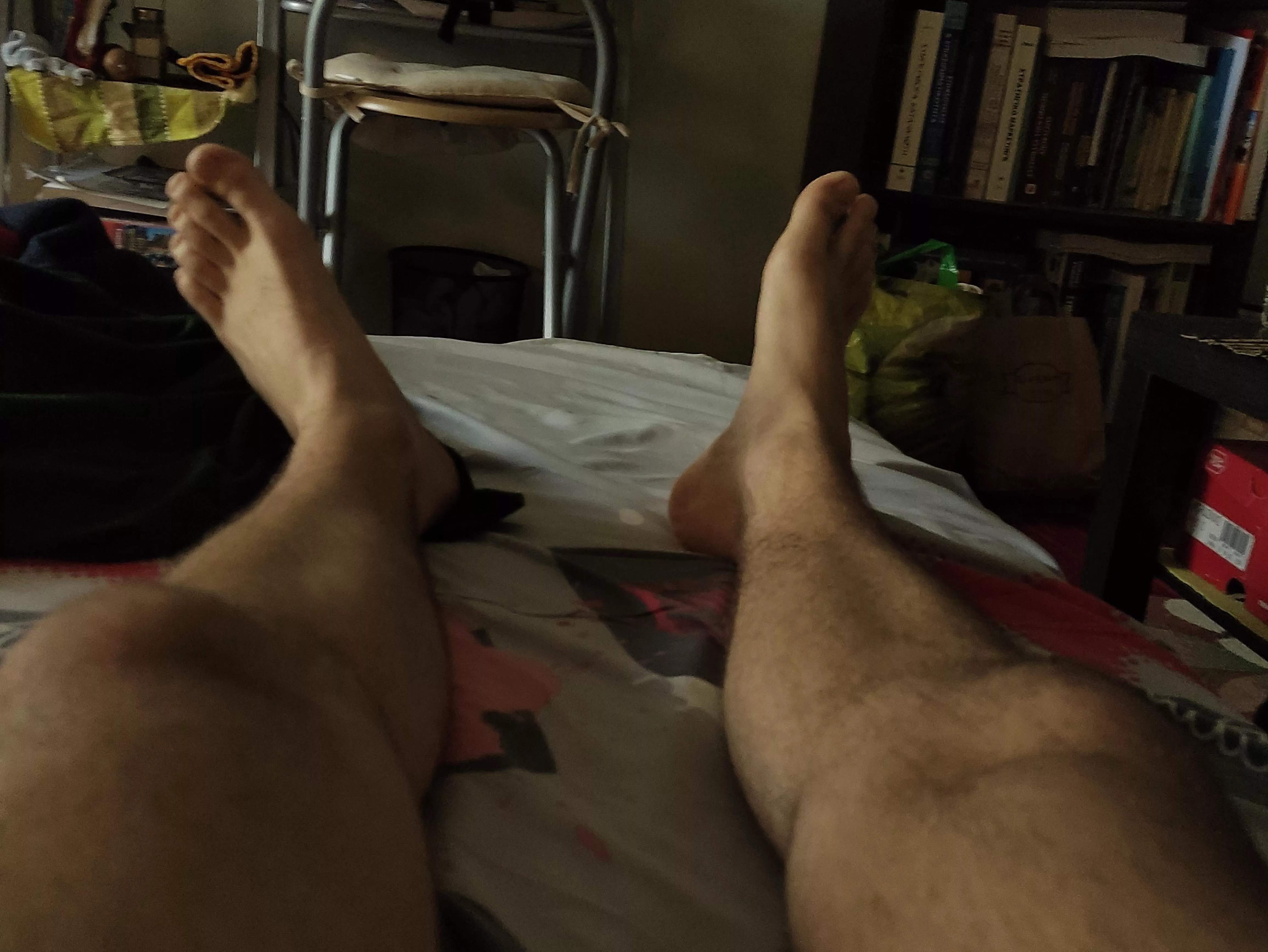 my feet are bored...